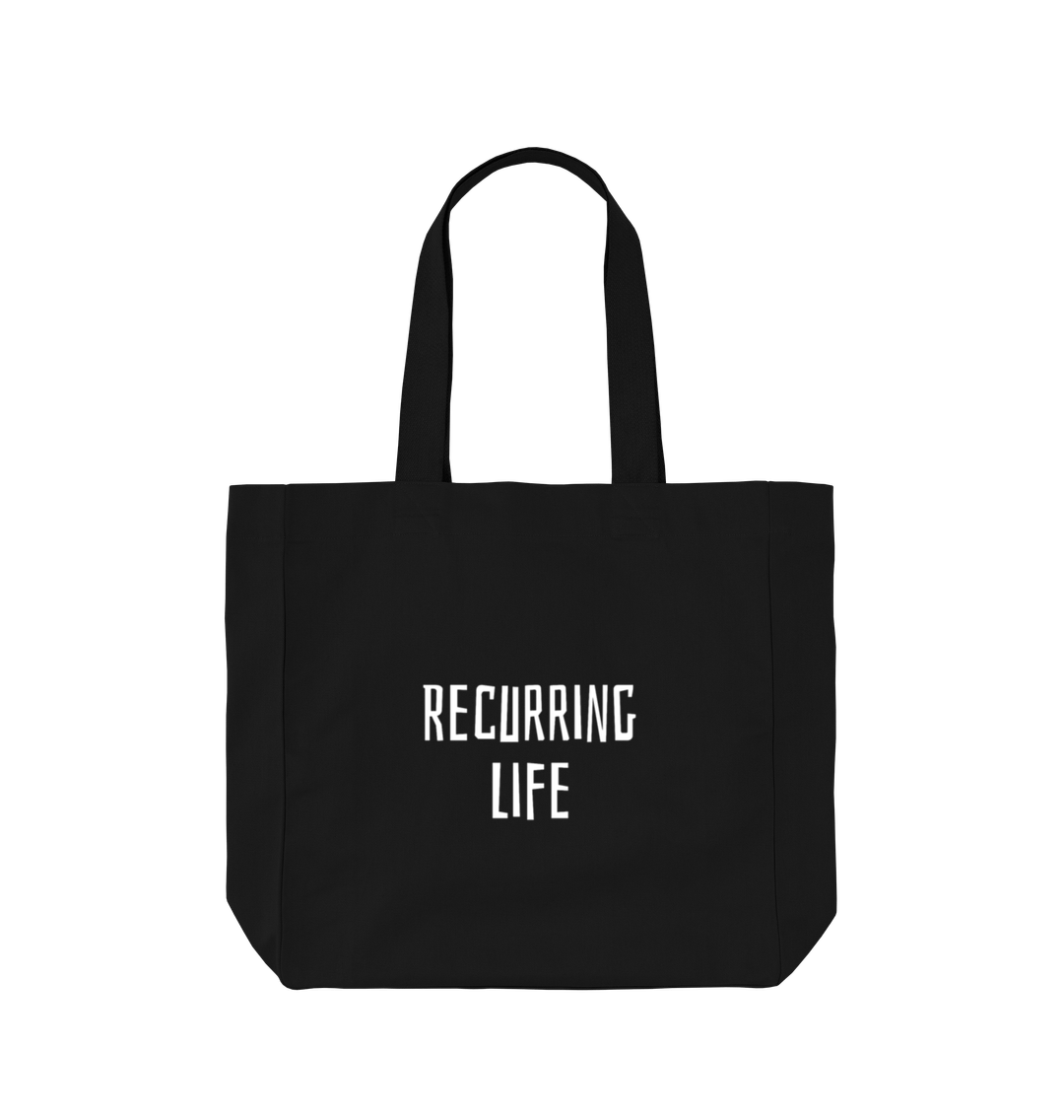 Recurring.Life Run Sober Shopper Bag