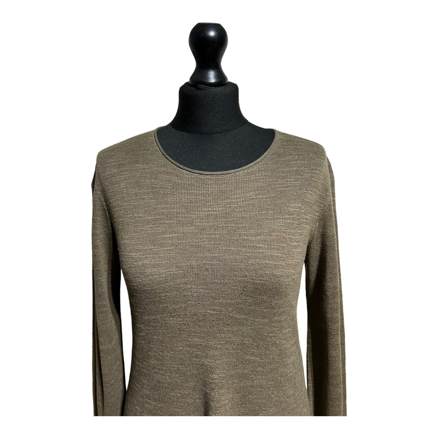 Jigsaw Linen Cotton Crew Neck Jumper - Recurring.Life