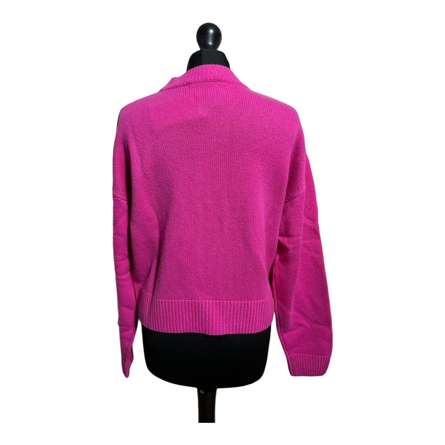 Amanda Wakeley Statement Sleeve Cashmere Crew Jumper - Recurring.Life