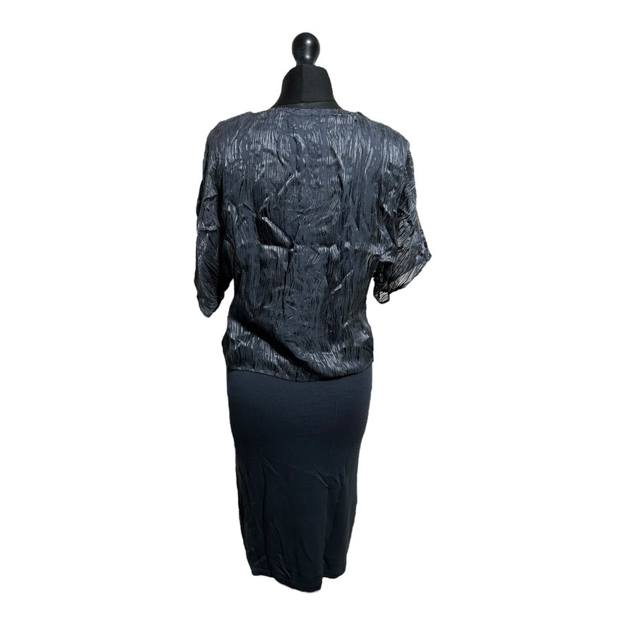 Jigsaw Velvet Devore Overlay Dress - Recurring.Life