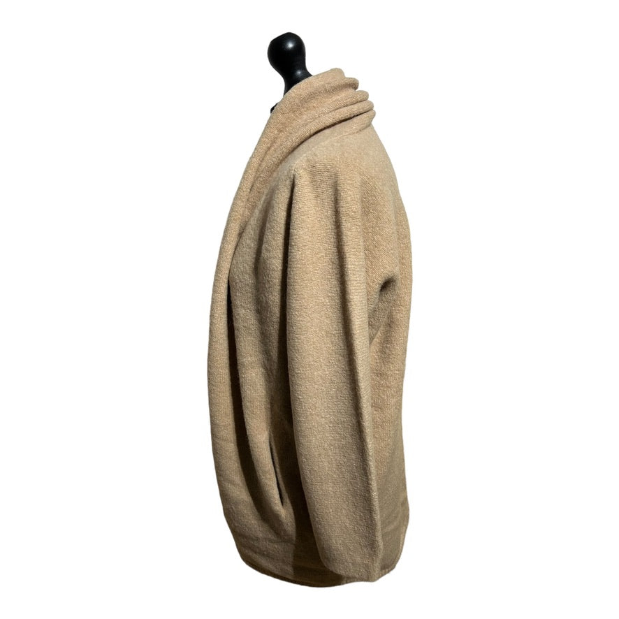Vince Drape Thick Wool-Alpaca-Blend Open Cardigan - Recurring.Life