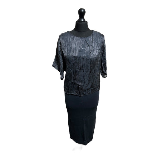 Jigsaw Velvet Devore Overlay Dress - Recurring.Life