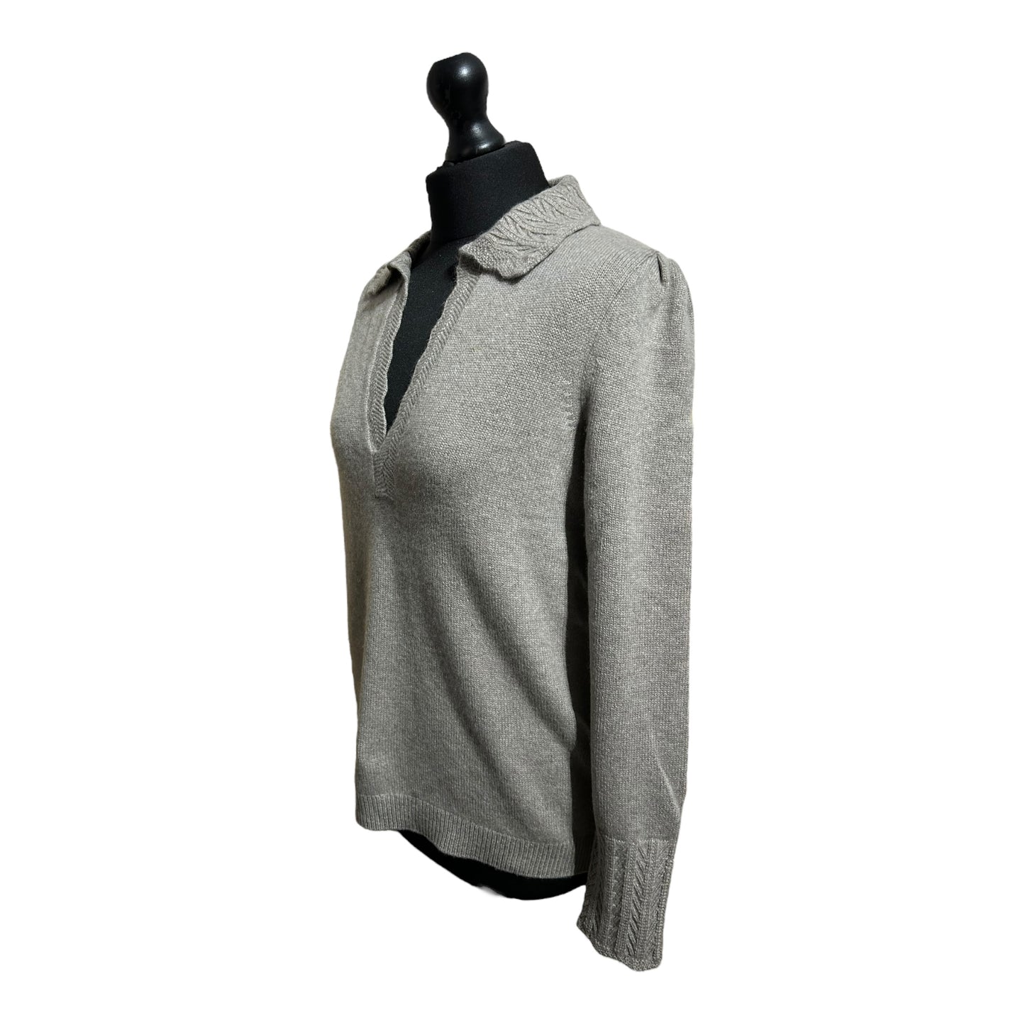 Boden Mink Collar Detail Cashmere Jumper - Recurring.Life