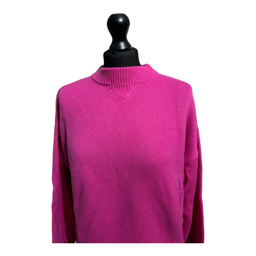 Amanda Wakeley Statement Sleeve Cashmere Crew Jumper - Recurring.Life
