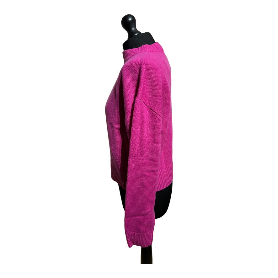 Amanda Wakeley Statement Sleeve Cashmere Crew Jumper - Recurring.Life