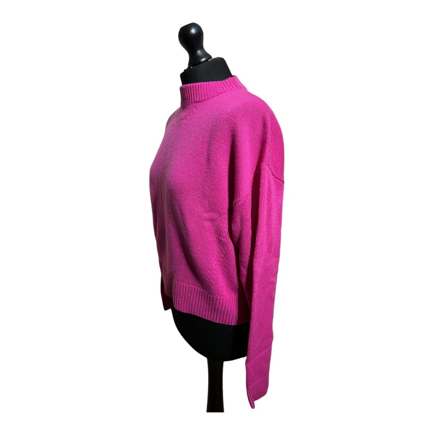 Amanda Wakeley Statement Sleeve Cashmere Crew Jumper - Recurring.Life