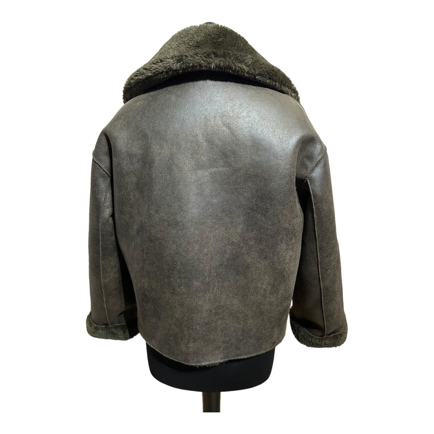 Mango Faux-Fur Reversible Jacket - Recurring.Life