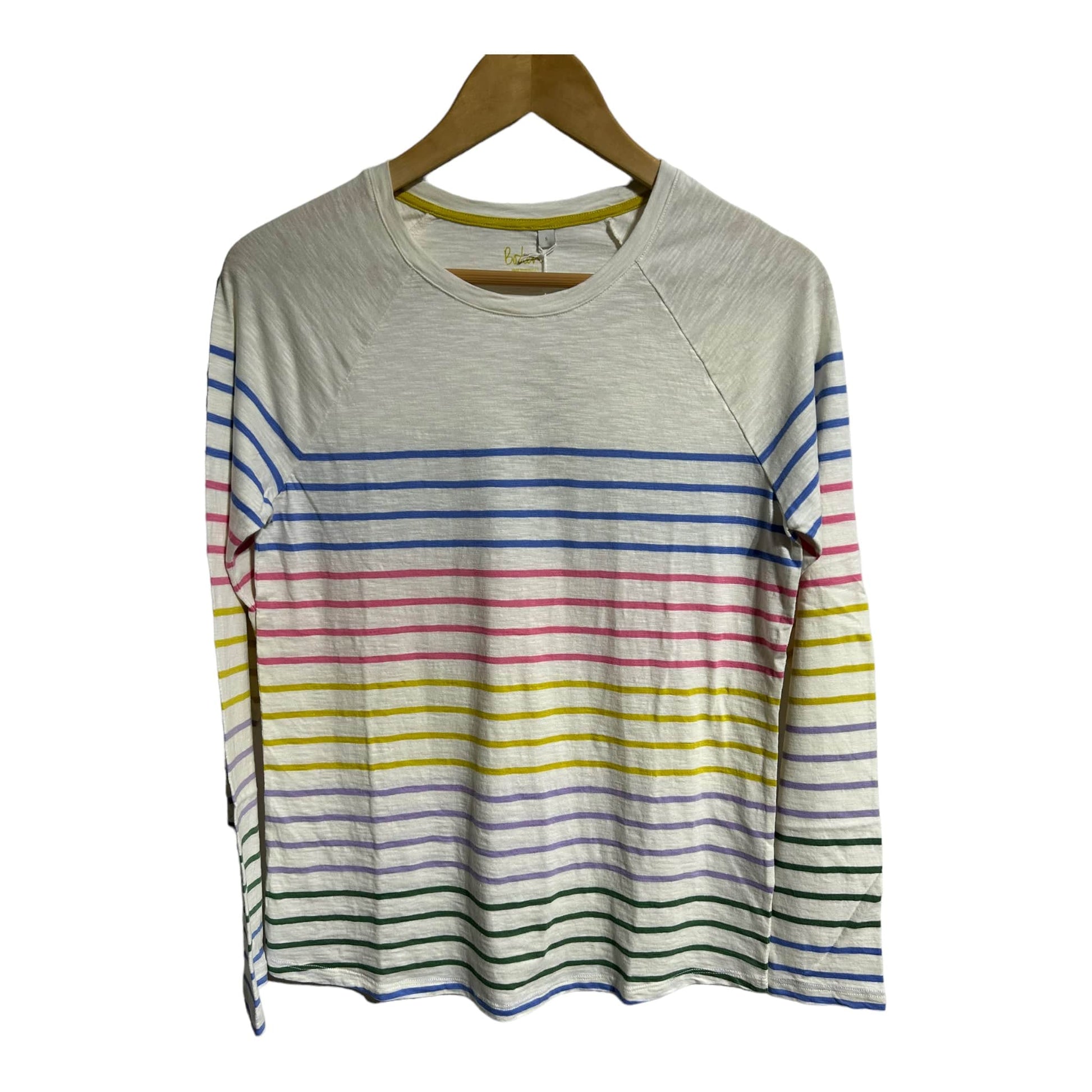 Boden Multi Stripe Jersey Long Sleeve T-Shirt - Recurring.Life