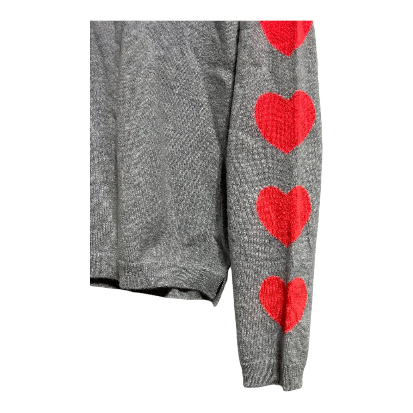 Cocoa Cashmere Heart Sleeve Jumper - Recurring.Life
