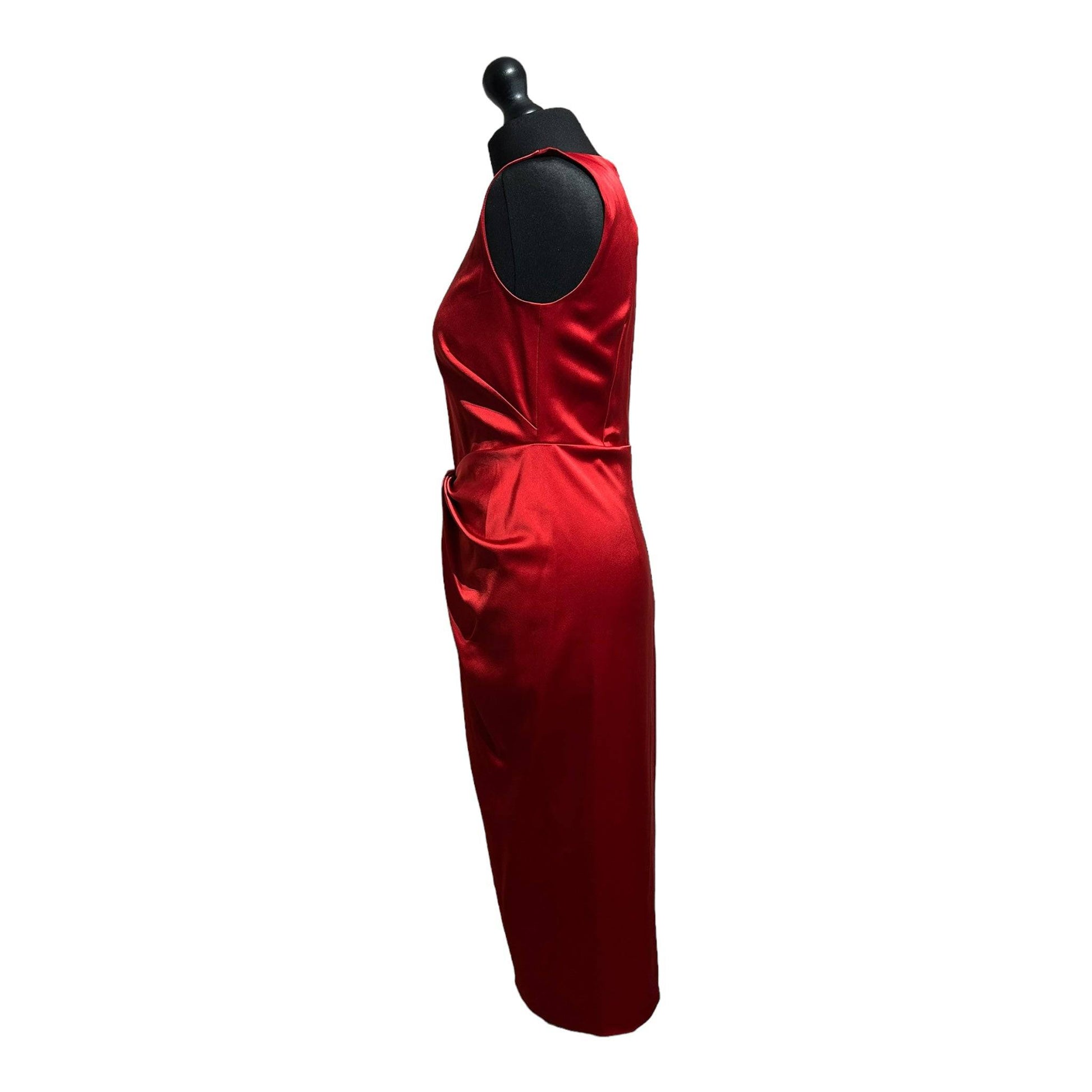 DKNY Crew Neck Midi Length Dress - Recurring.Life