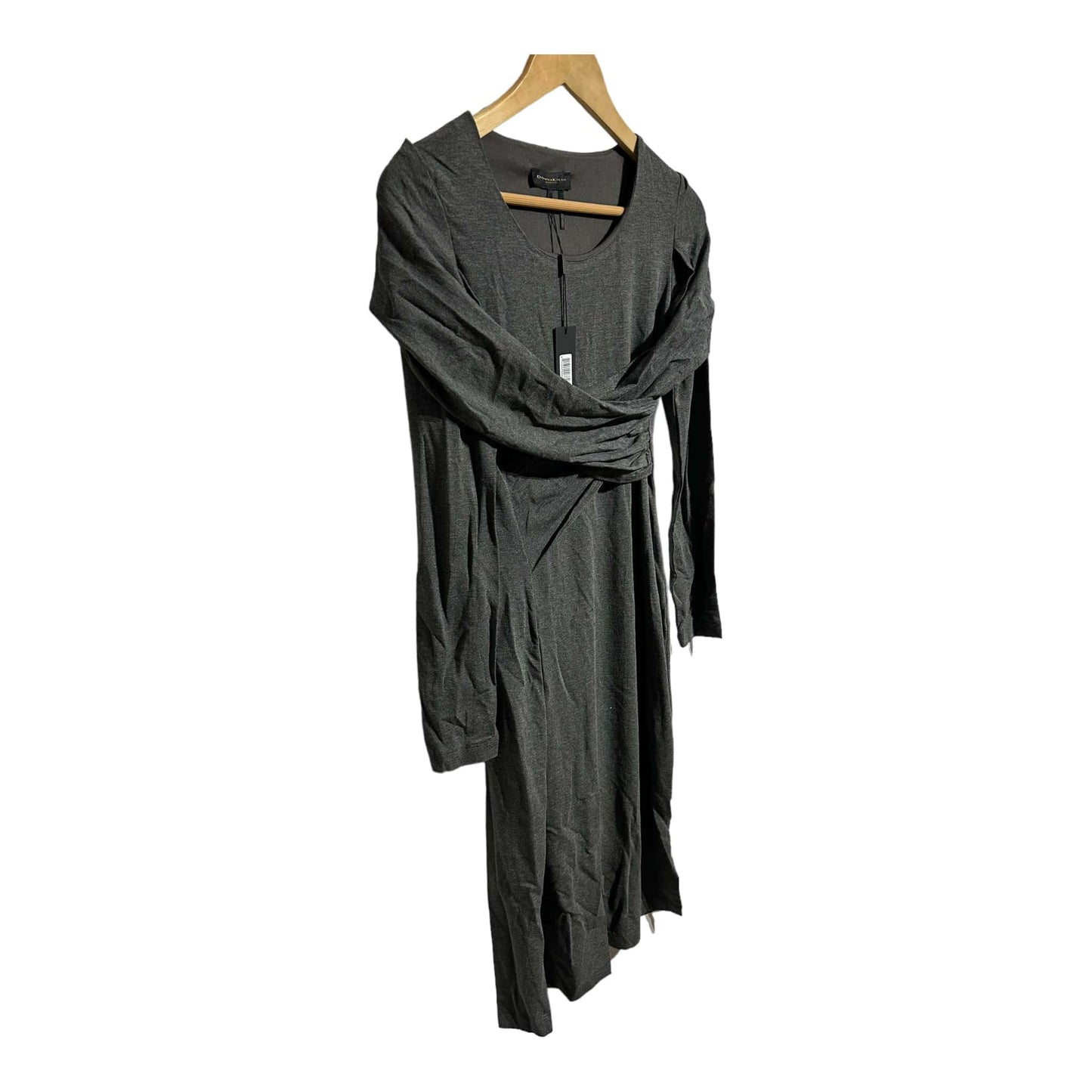 DKNY Long Sleeve Wrap Front Dress - Recurring.Life