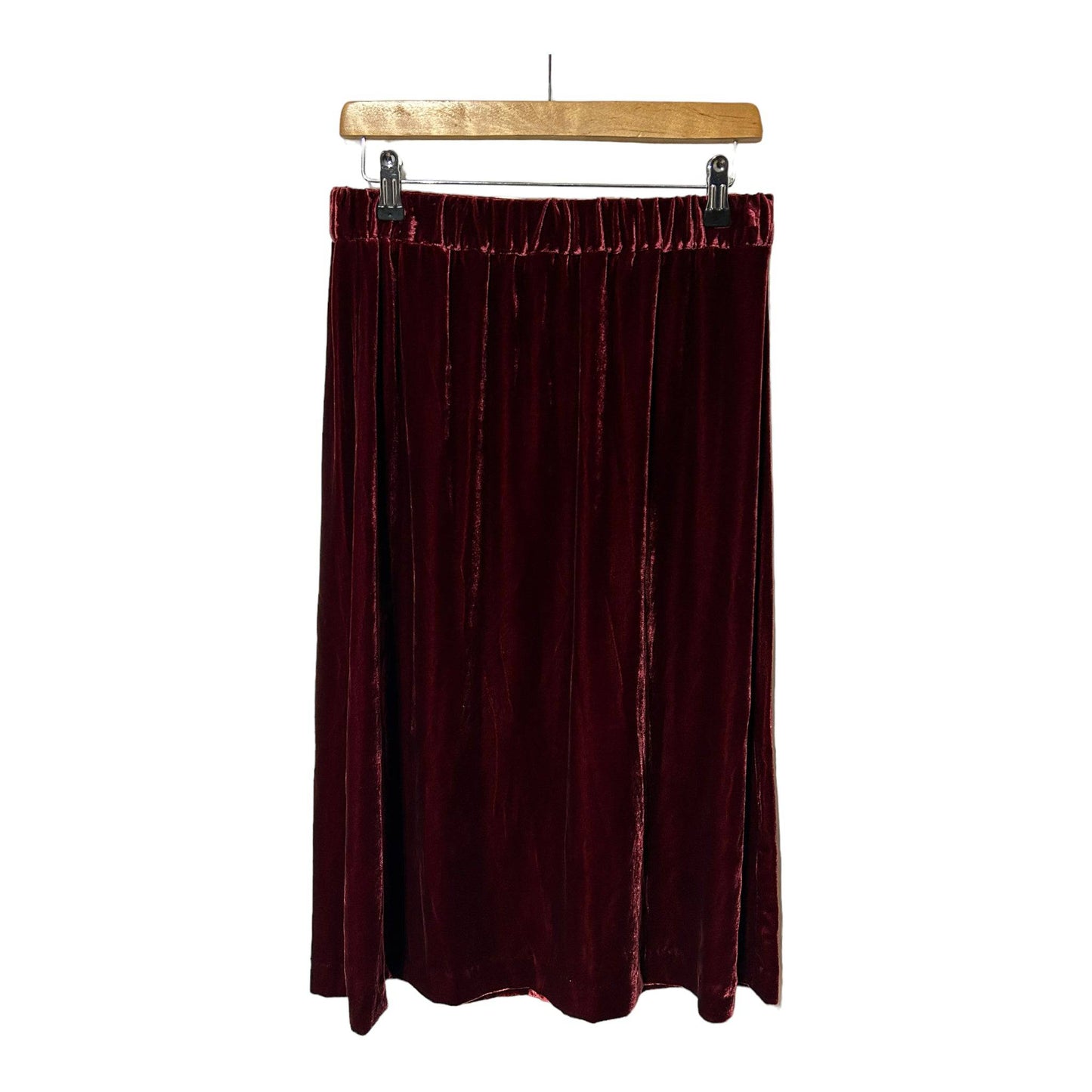 Gerard Darel Panelled Velvet Skirt - Recurring.Life
