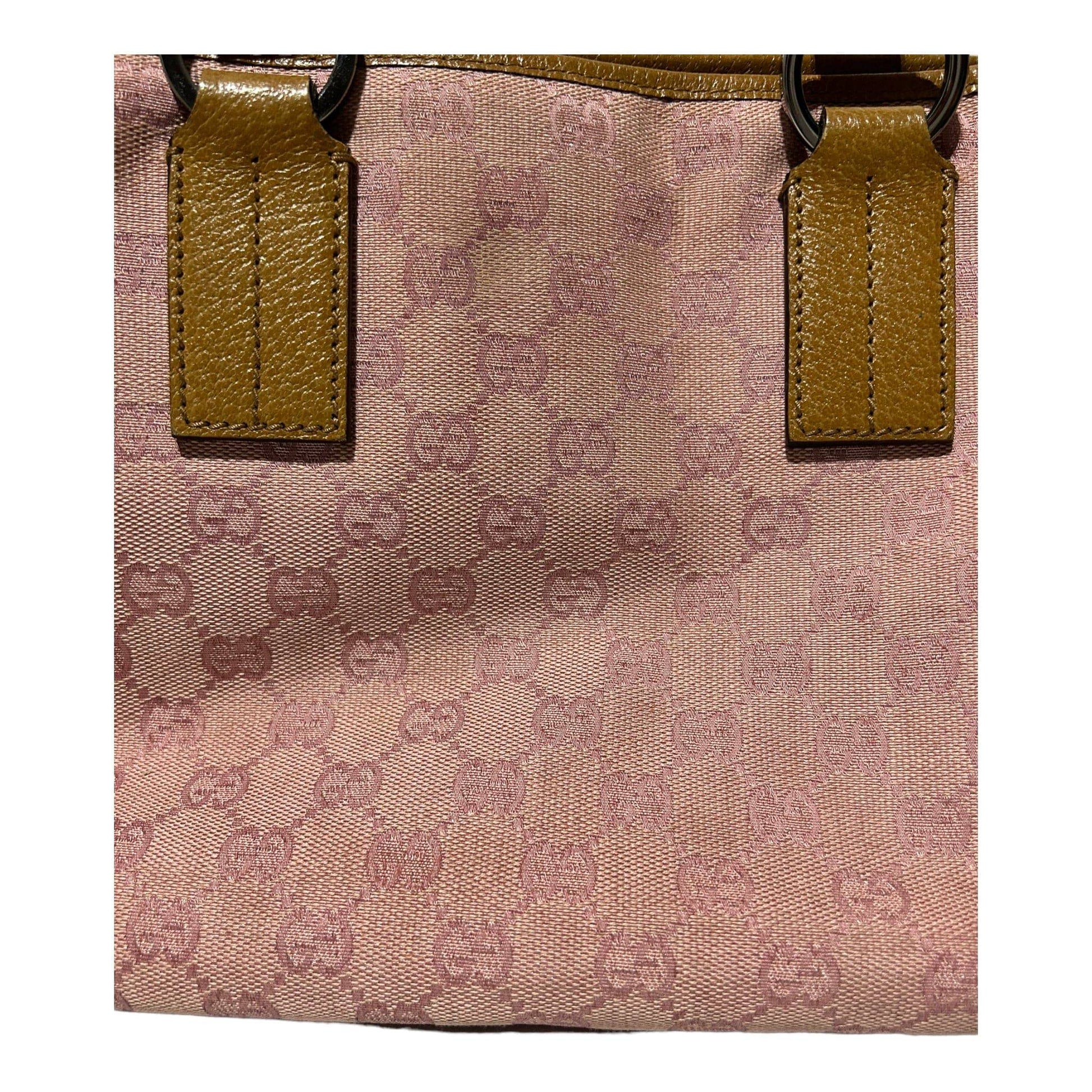 Gucci Vintage Cloth Handbag - Recurring.Life