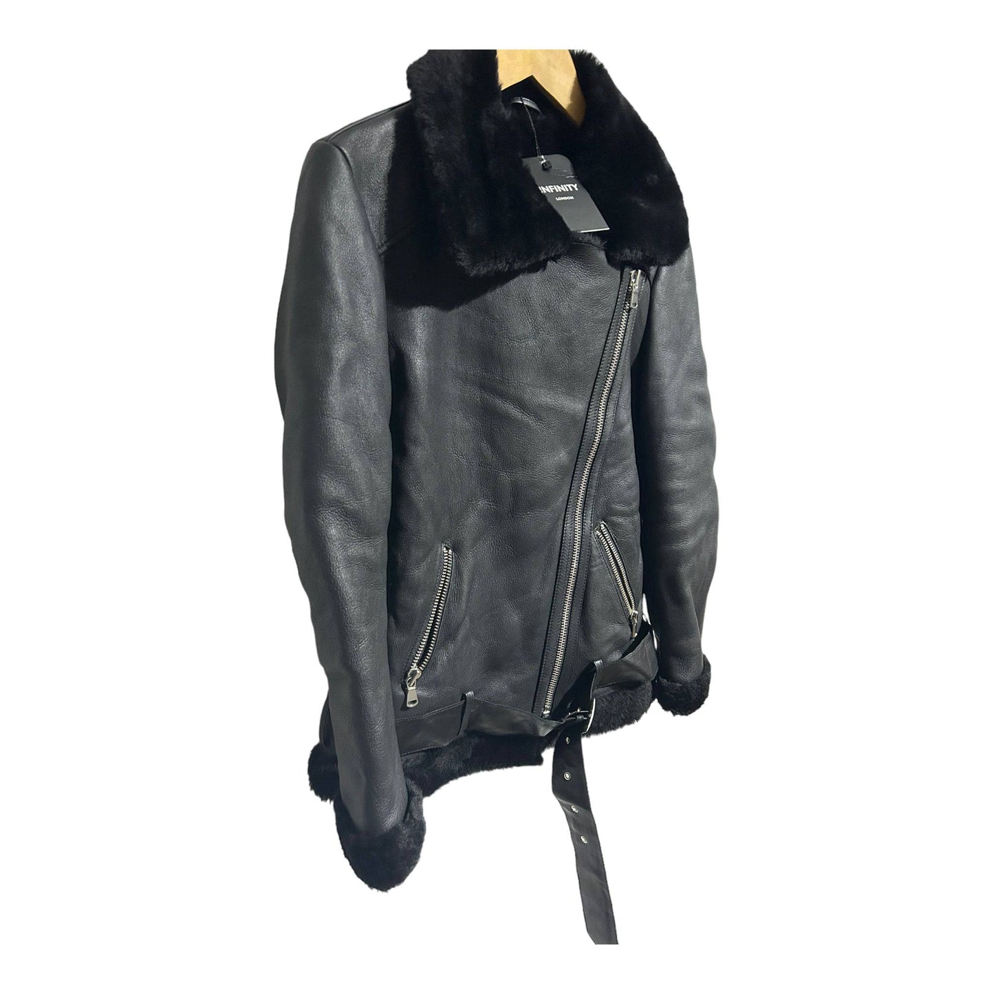 Infinity London Heidi Aviator Pilot Biker Jacket - Recurring.Life