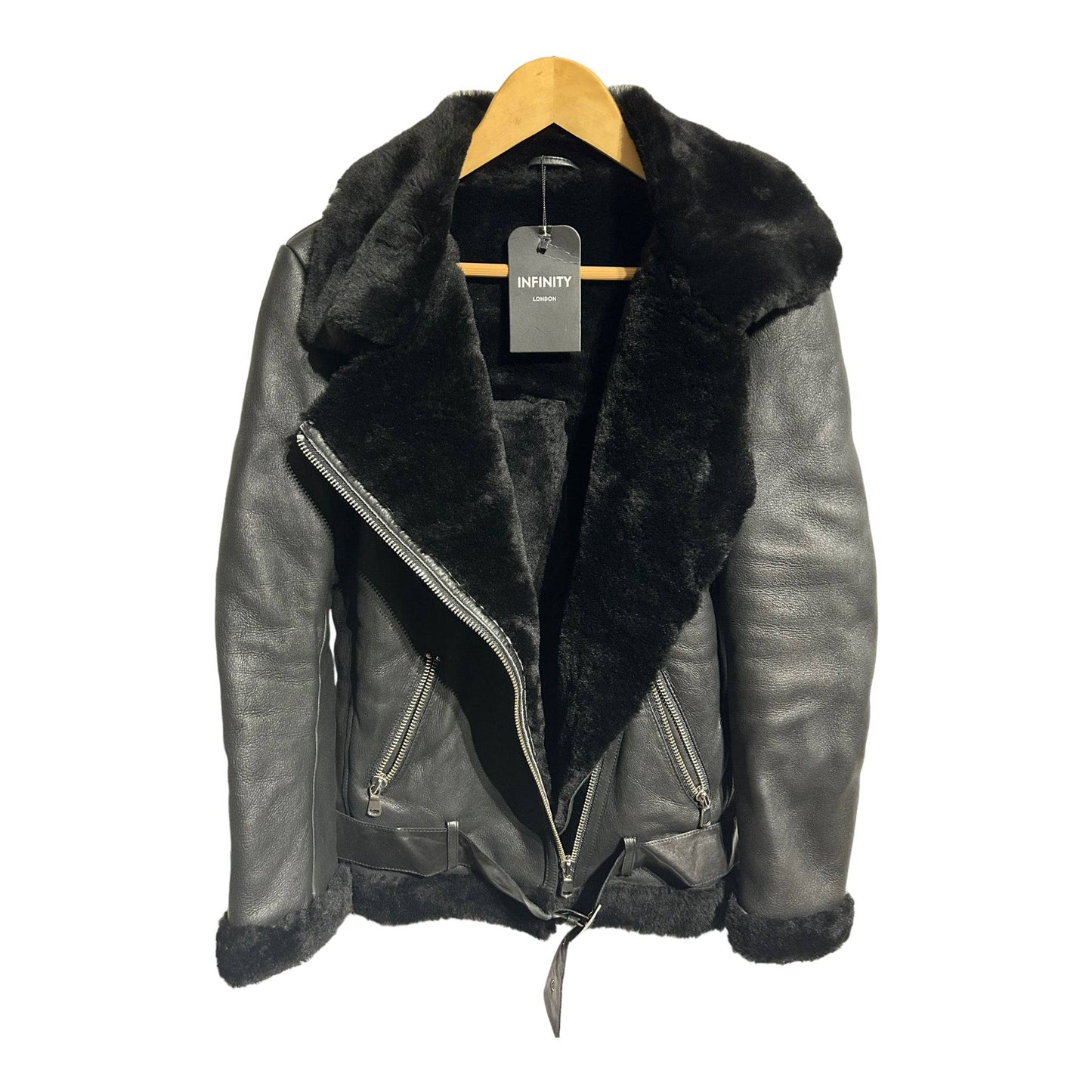 Infinity London Heidi Aviator Pilot Biker Jacket - Recurring.Life