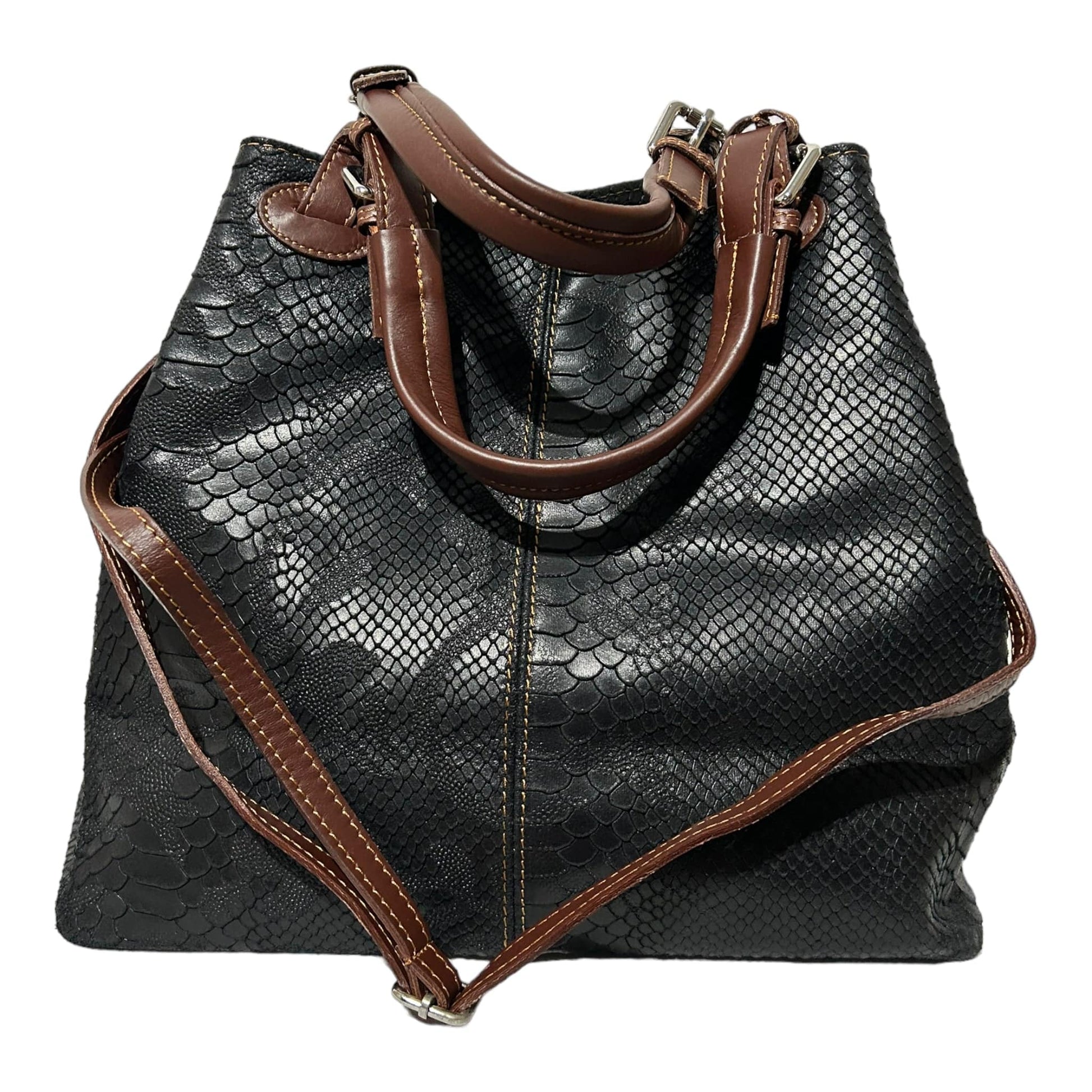 Luisa Vannini Leather Handbag - Recurring.Life