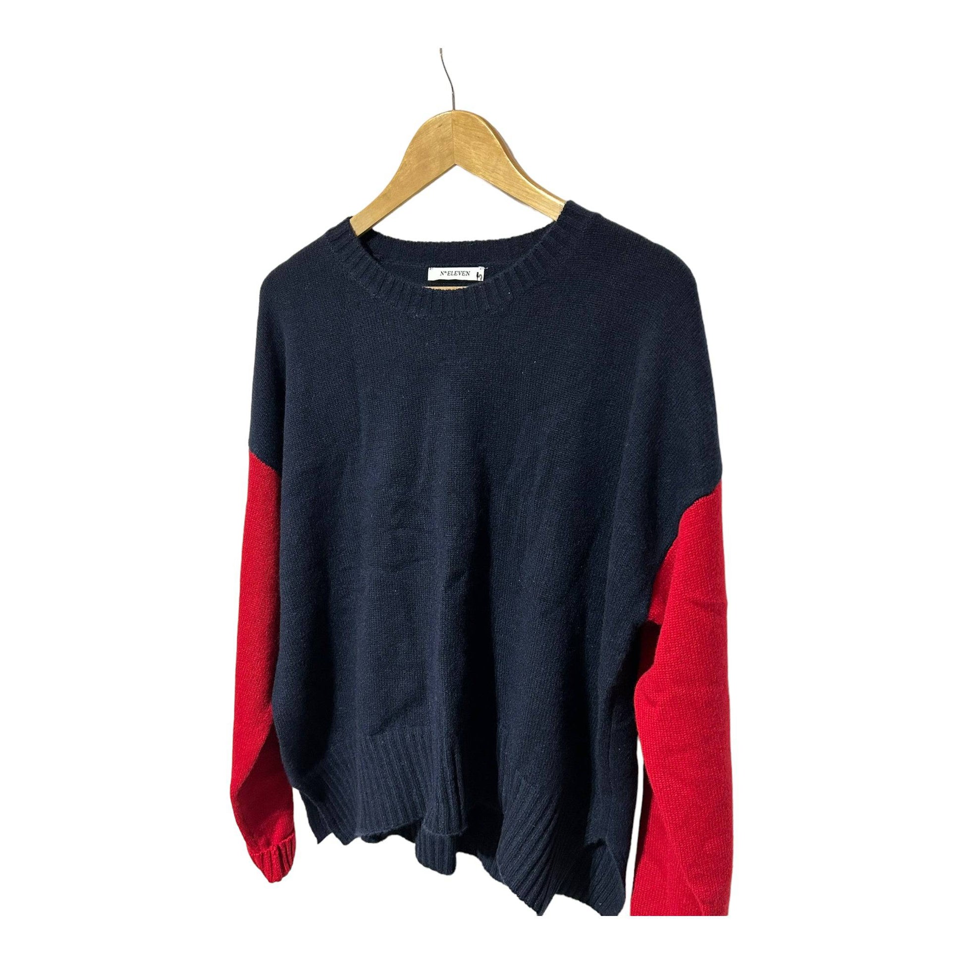 No.Eleven Contrast Jumper - Recurring.Life