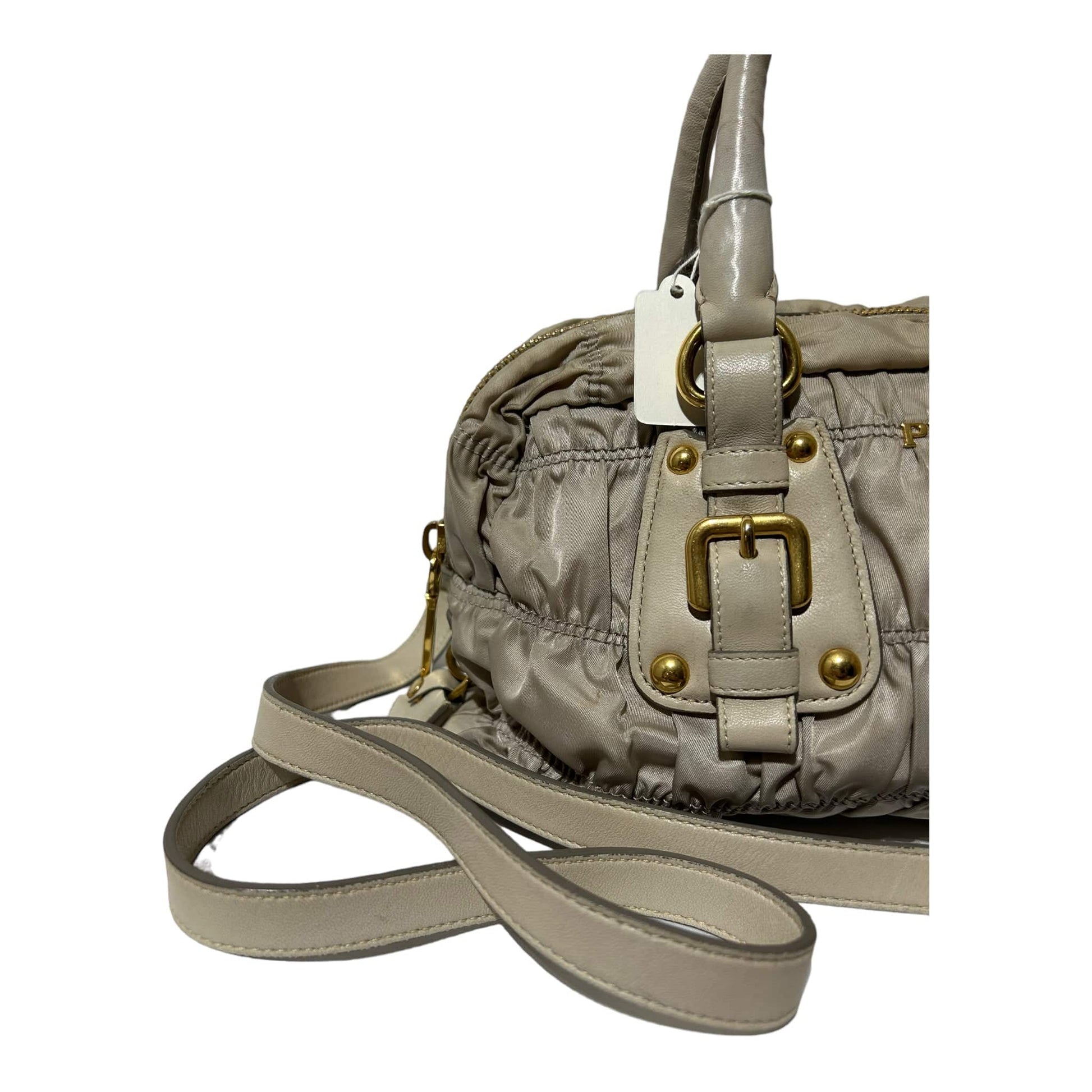Prada Tessuto Gaufre Handbag - Recurring.Life