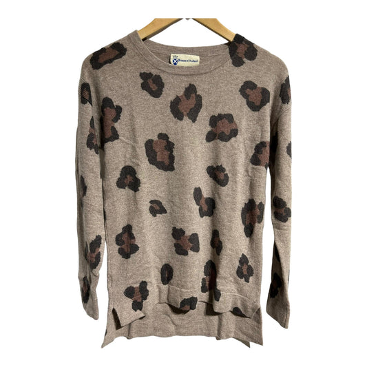 Princess of Scotland Leopard Crew Neck Jumper - Recurring.Life