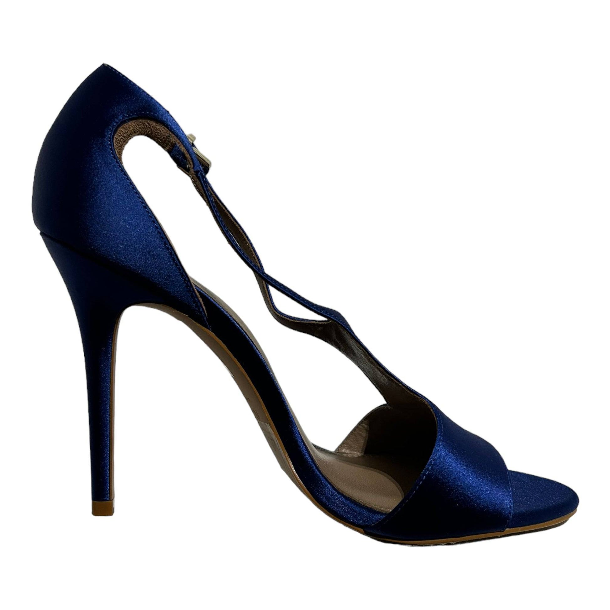 Reiss Maxine Satin T-Bar Heels - Recurring.Life