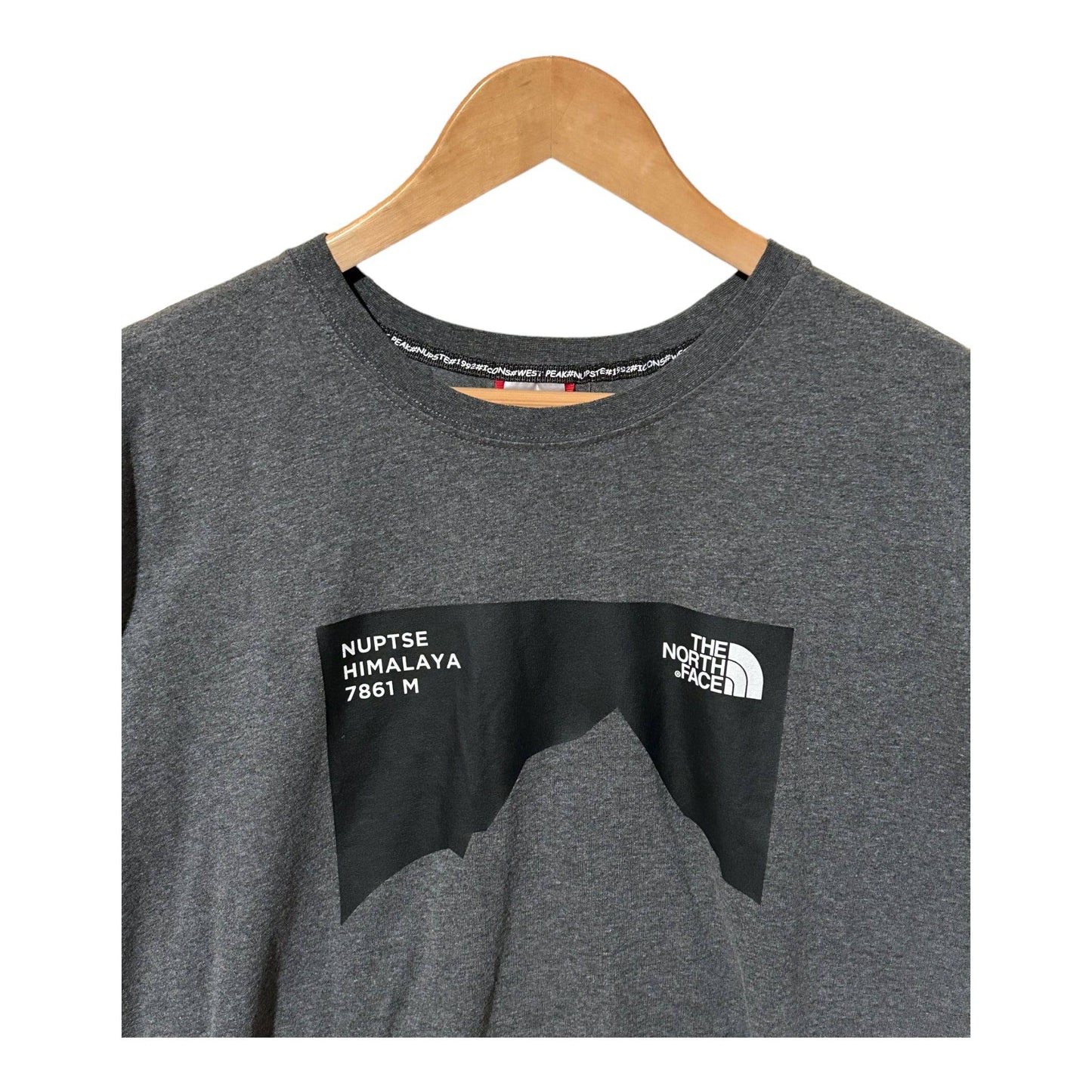 The North Face T-Shirt with Nupste Mountain - Recurring.Life